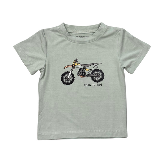 Boys Bamboo Viscose Short Sleeve Tee - Classic Kids Shirt | babysprouts