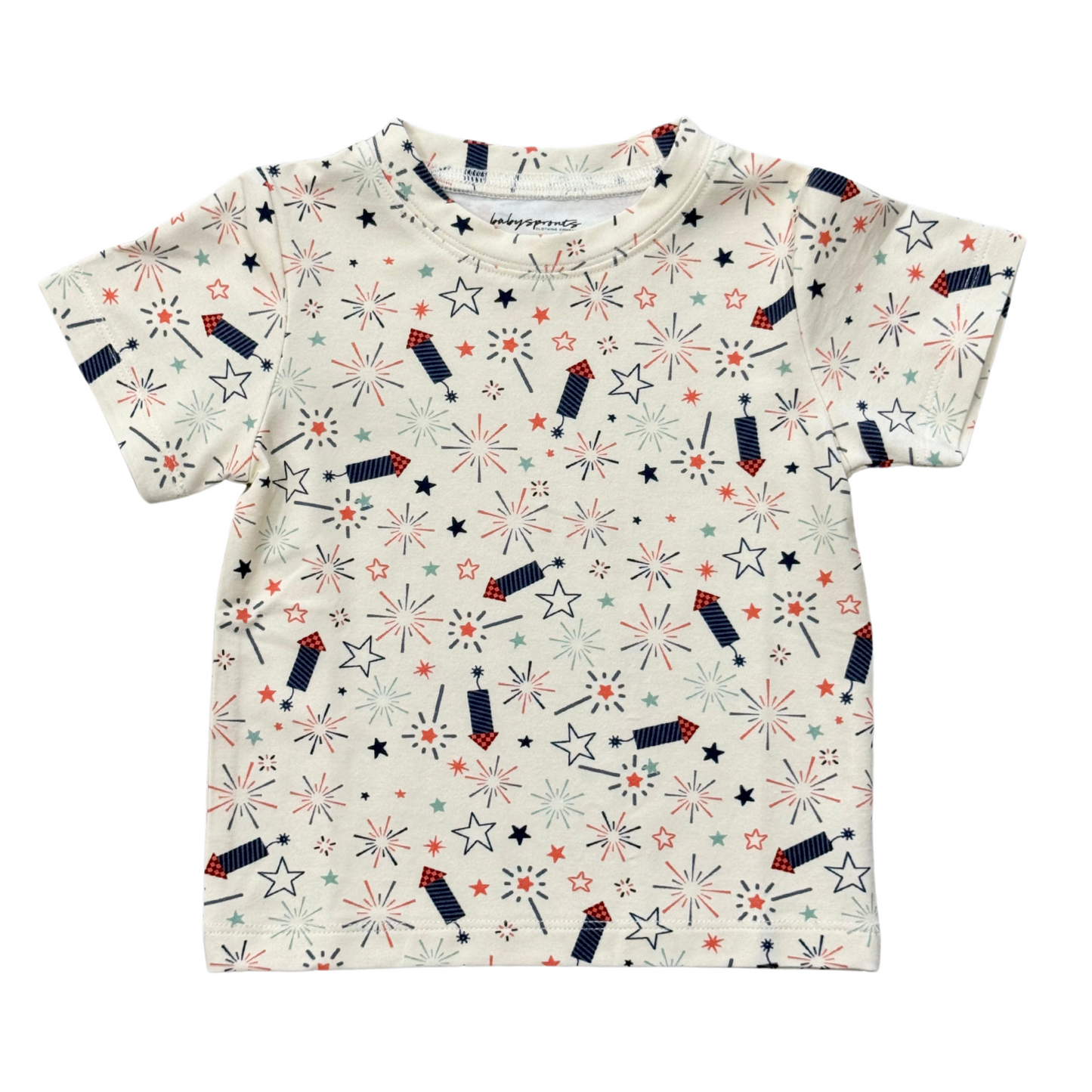 Bamboo Short Sleeve T-Shirt - Americana Prints