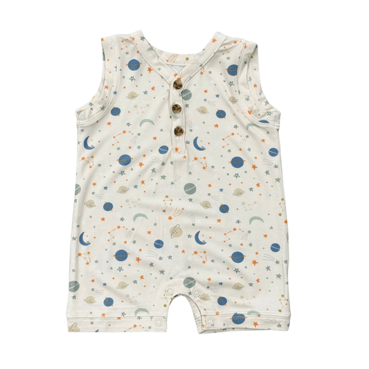 Boys' Bamboo Jersey Sleeveless Romper | babysprouts
