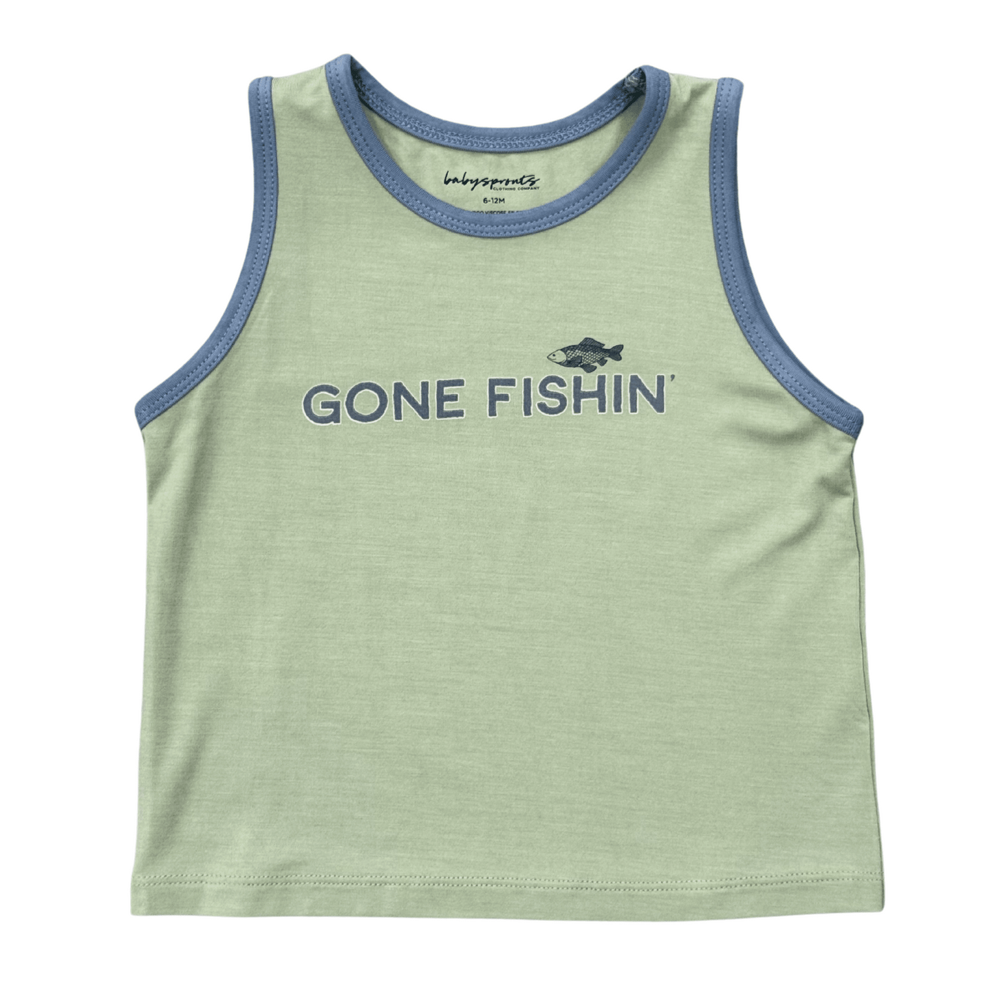 Bamboo Viscose Boy's Tank Top - Various Designs | Babysprouts