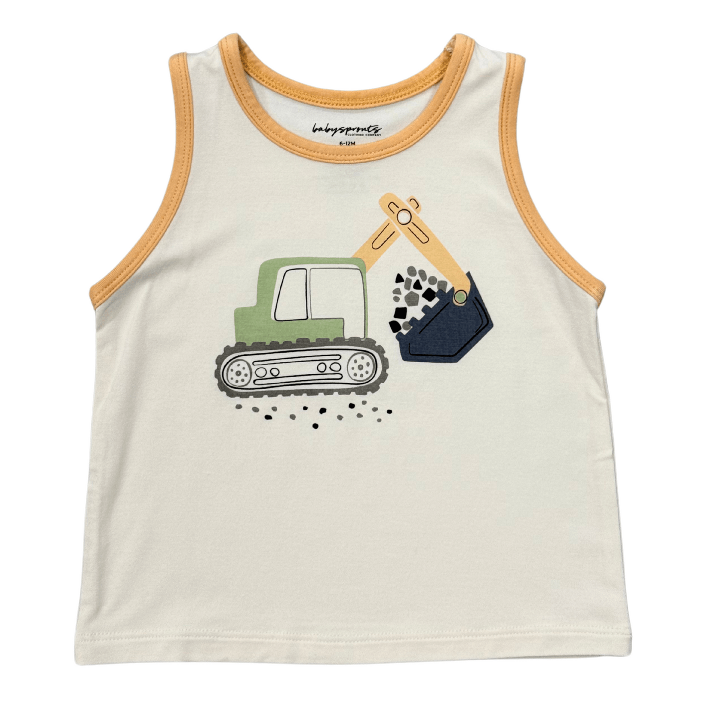 Bamboo Viscose Boy's Tank Top - Various Designs | Babysprouts