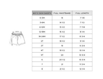 Recycled Polyester Swim Shorts