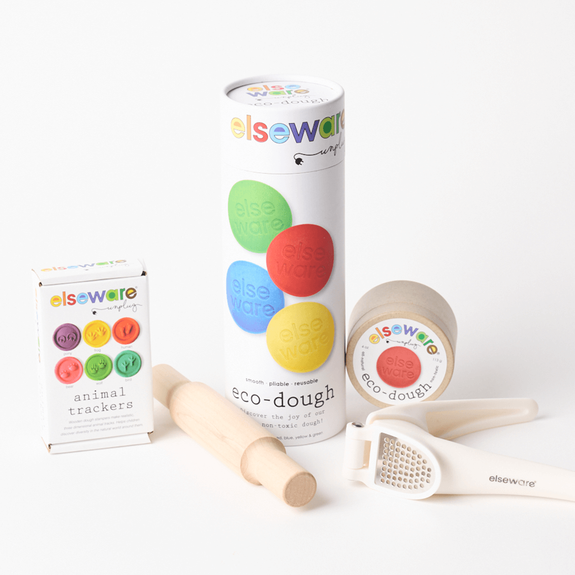 Sensory Play Bundle - Natural Eco-Dough & Tools