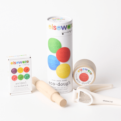 Sensory Play Bundle - Natural Eco-Dough & Tools
