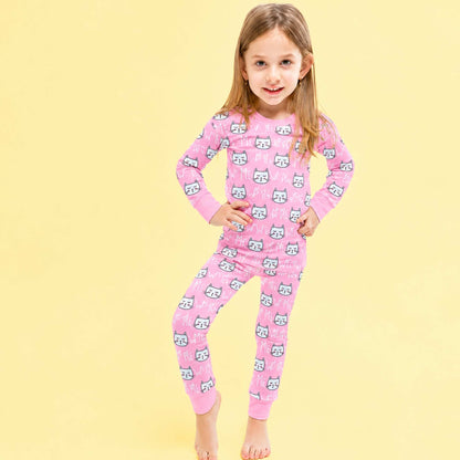 Modal Pajama Set - Kitty Cats