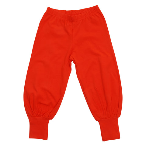 DUNS Sweden organic Fiesta red baggy pants- More than a Fling