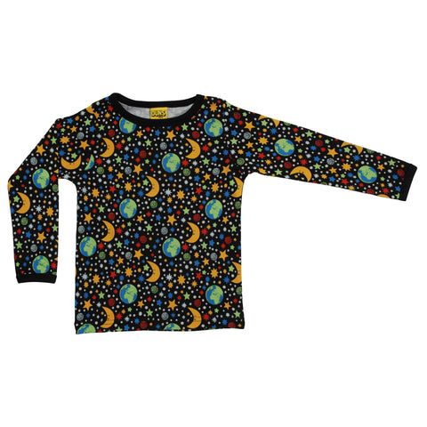 DUNS Sweden Organic Long sleeve top- mini mother earth