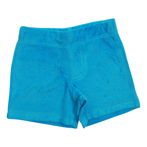 DUNS Sweden organic Terry shorts- Aquarius blue