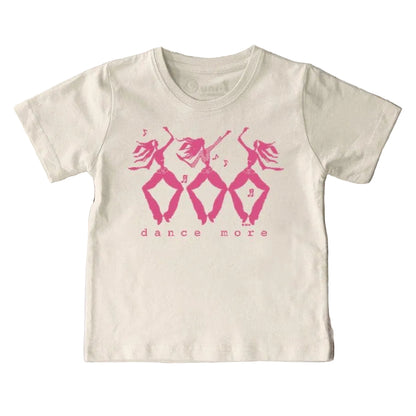 Dance More Organic Cotton T-Shirt for Kids | Uni-T