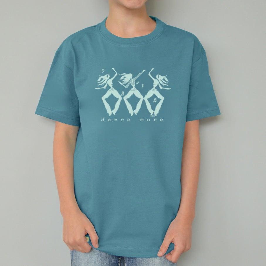 Dance More Organic Cotton T-Shirt for Kids | Uni-T