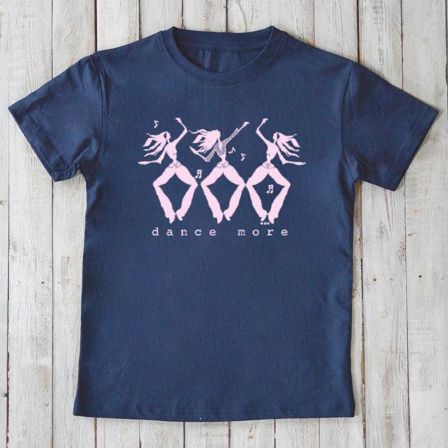 Dance More Organic Cotton T-Shirt for Kids | Uni-T