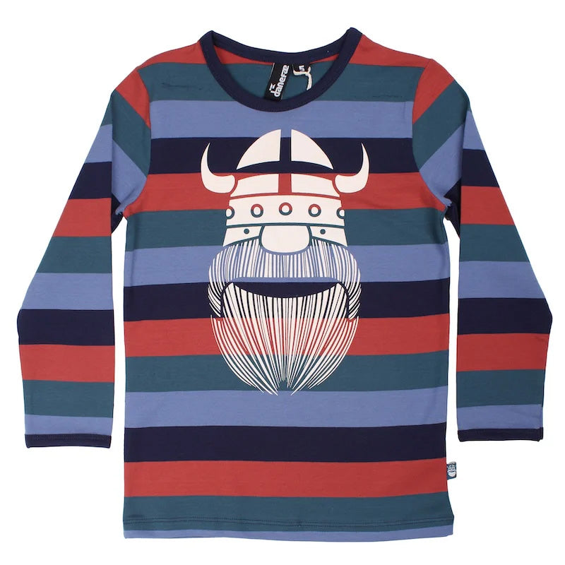 Danefae Long sleeved tee- multi-stripe Erik