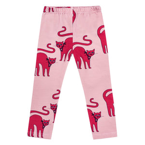 Dear Sophie organic leggings- cat pink