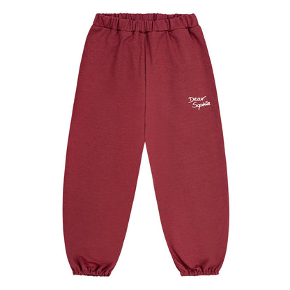 Dear Sophie Organic Kids' Parachute Pants- Red Brick
