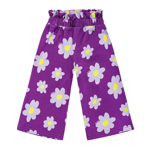 Dear Sophie organic Culottes- flowers violet