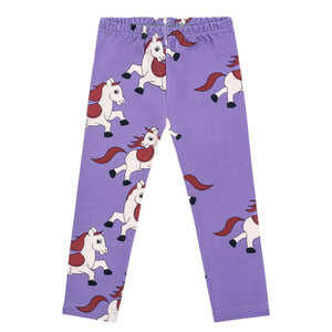 Dear Sophie organic Leggings- horse violet