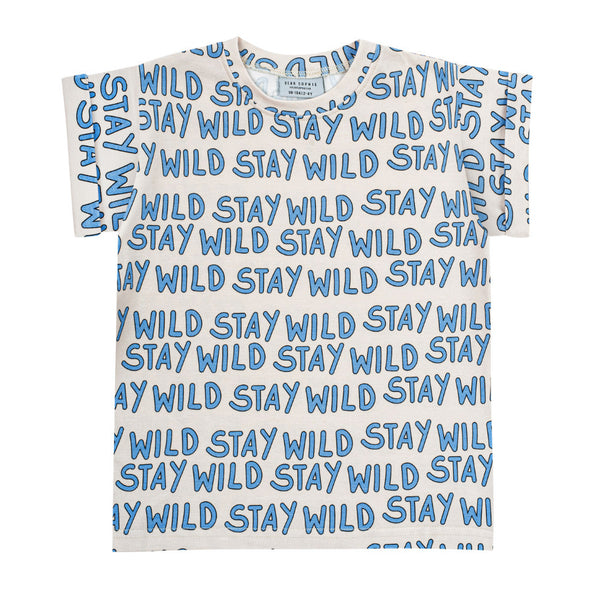 Dear Sophie organic Short sleeve t-shirt- stay wild