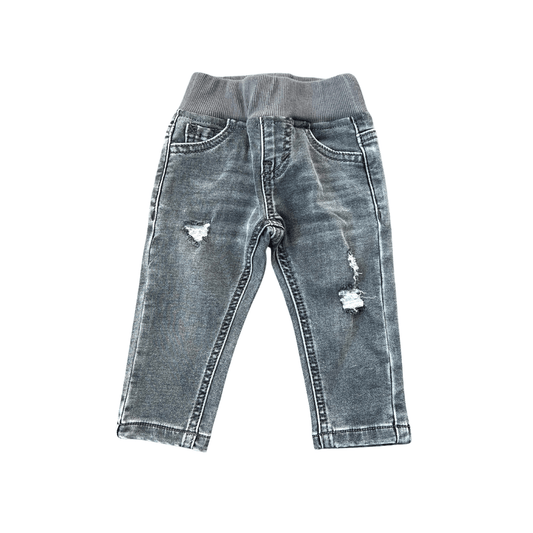Slim Denim Jeans - Gray