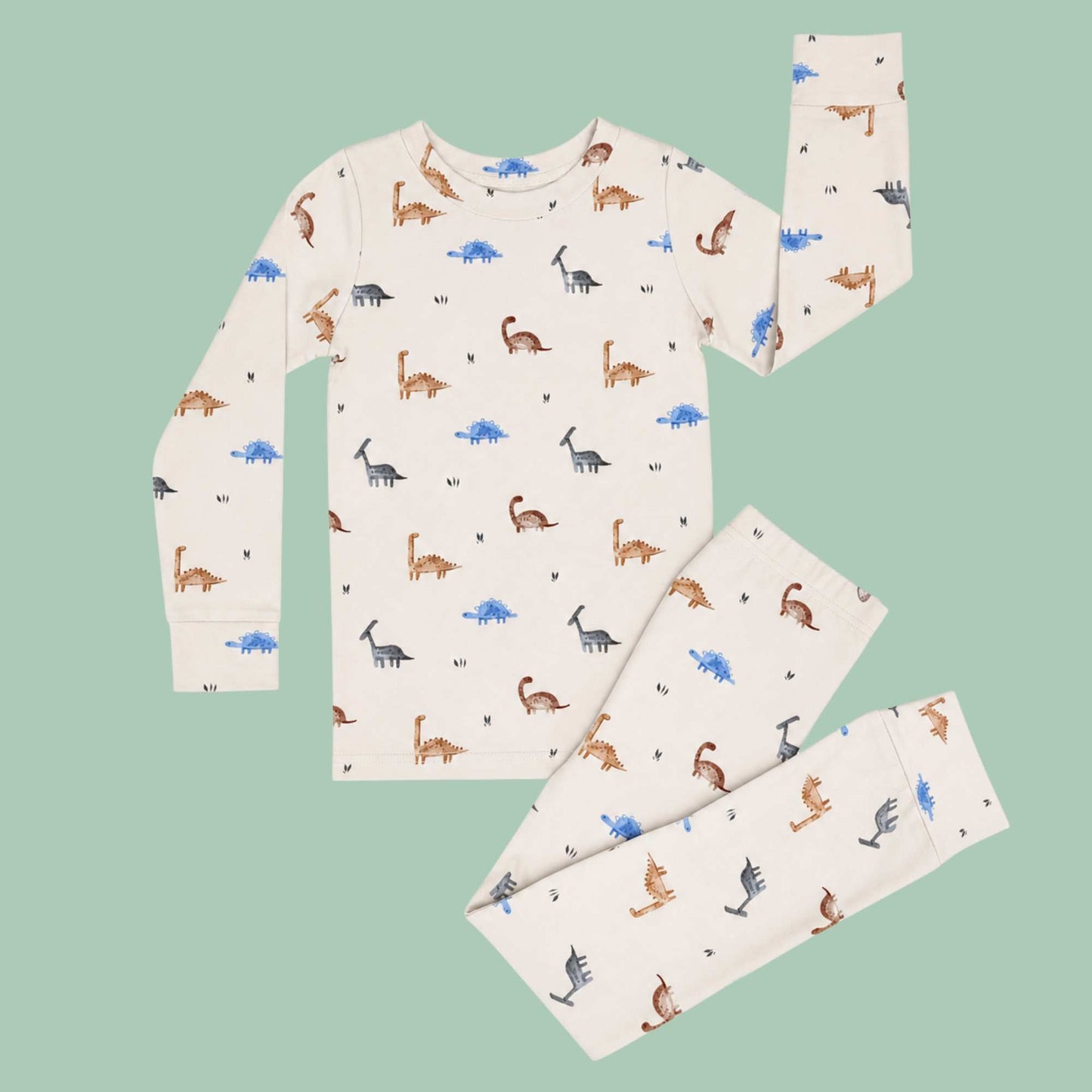 Modal Pajama Set - Dinosaurs
