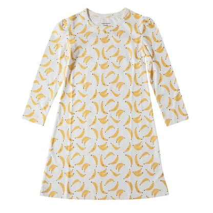 Banana Print Organic Pima Cotton Dodo Dress | Dodo Banana