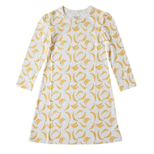 Banana Print Organic Pima Cotton Dodo Dress | Dodo Banana