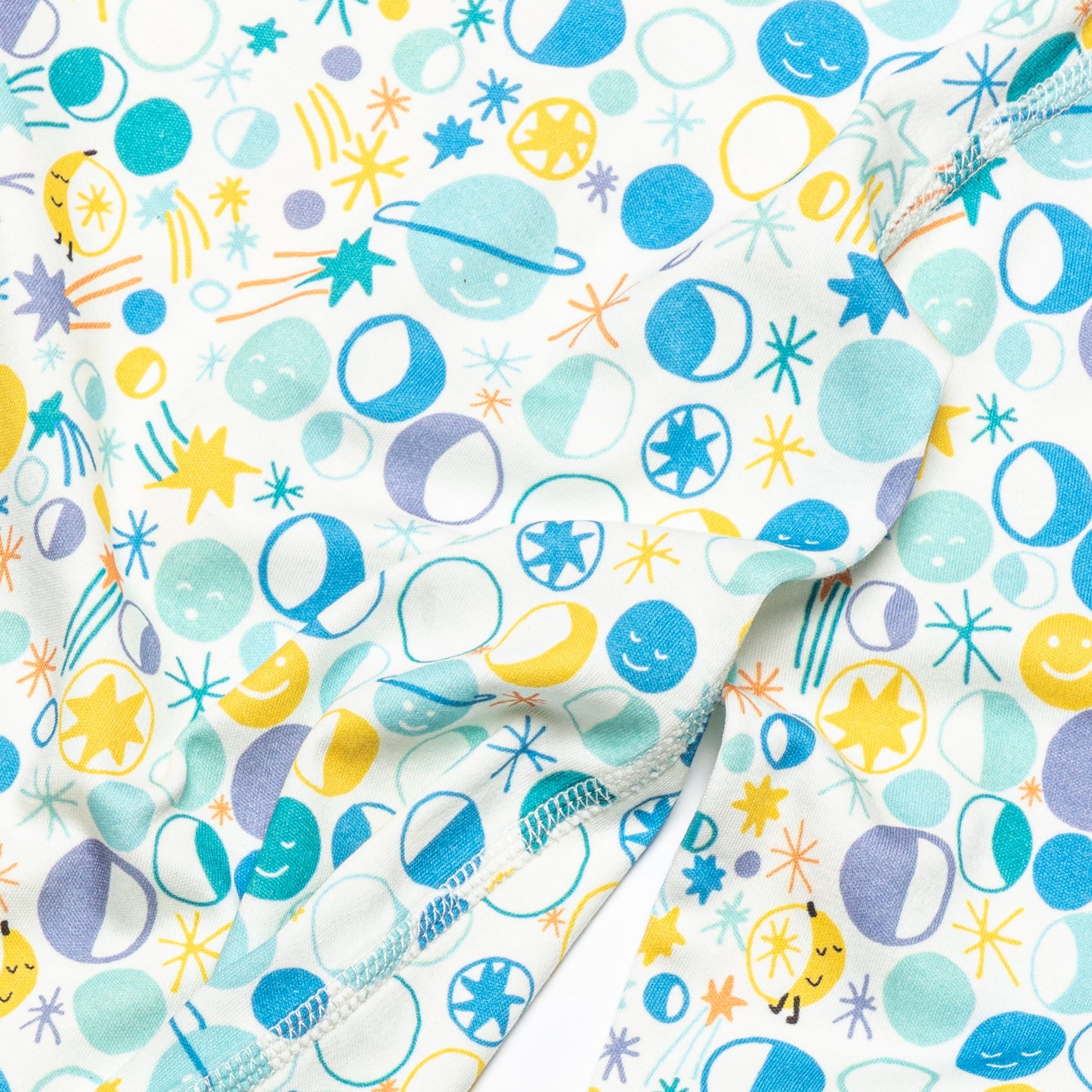 DoDo Banana Organic Pima Cotton Pajama Set- Many Moons