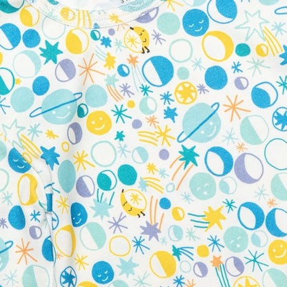 DoDo Banana Organic Pima Cotton Girls' Nightgown- Many Moons