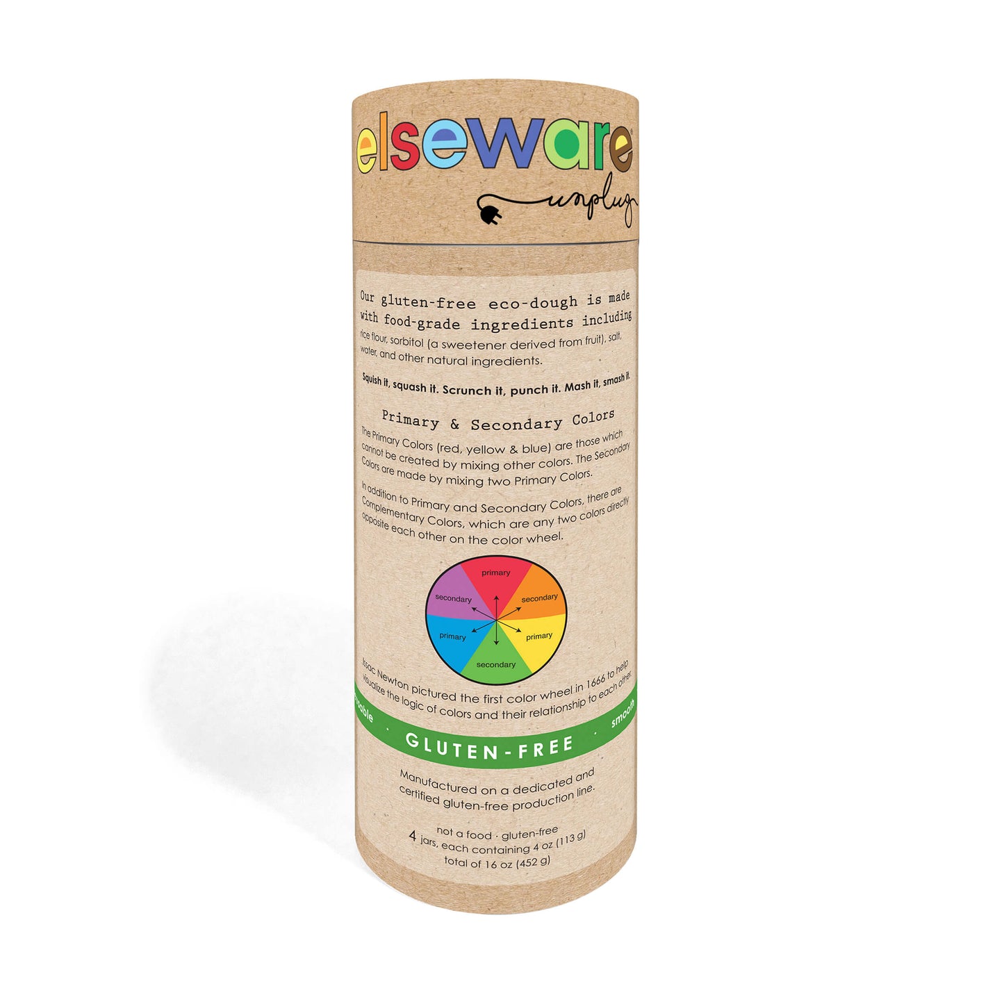 Eco-Dough 4pk – Gluten Free, Non-Toxic Sensory Toy