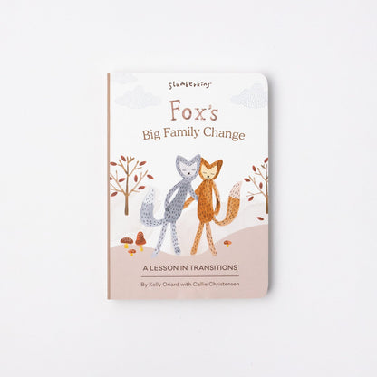 Fox Snuggler Lovey & Coping with Change Books Set