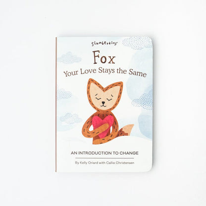 Fox Snuggler Lovey & Coping with Change Books Set