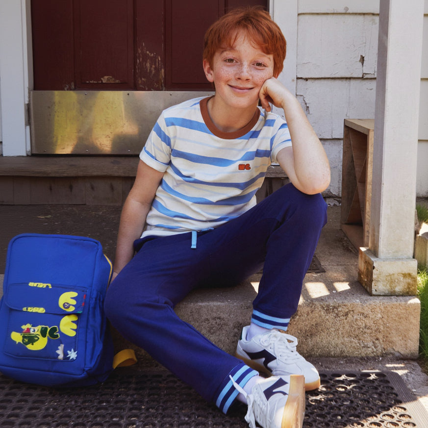 Mon Coeur Organic Cotton Jogger - Navy