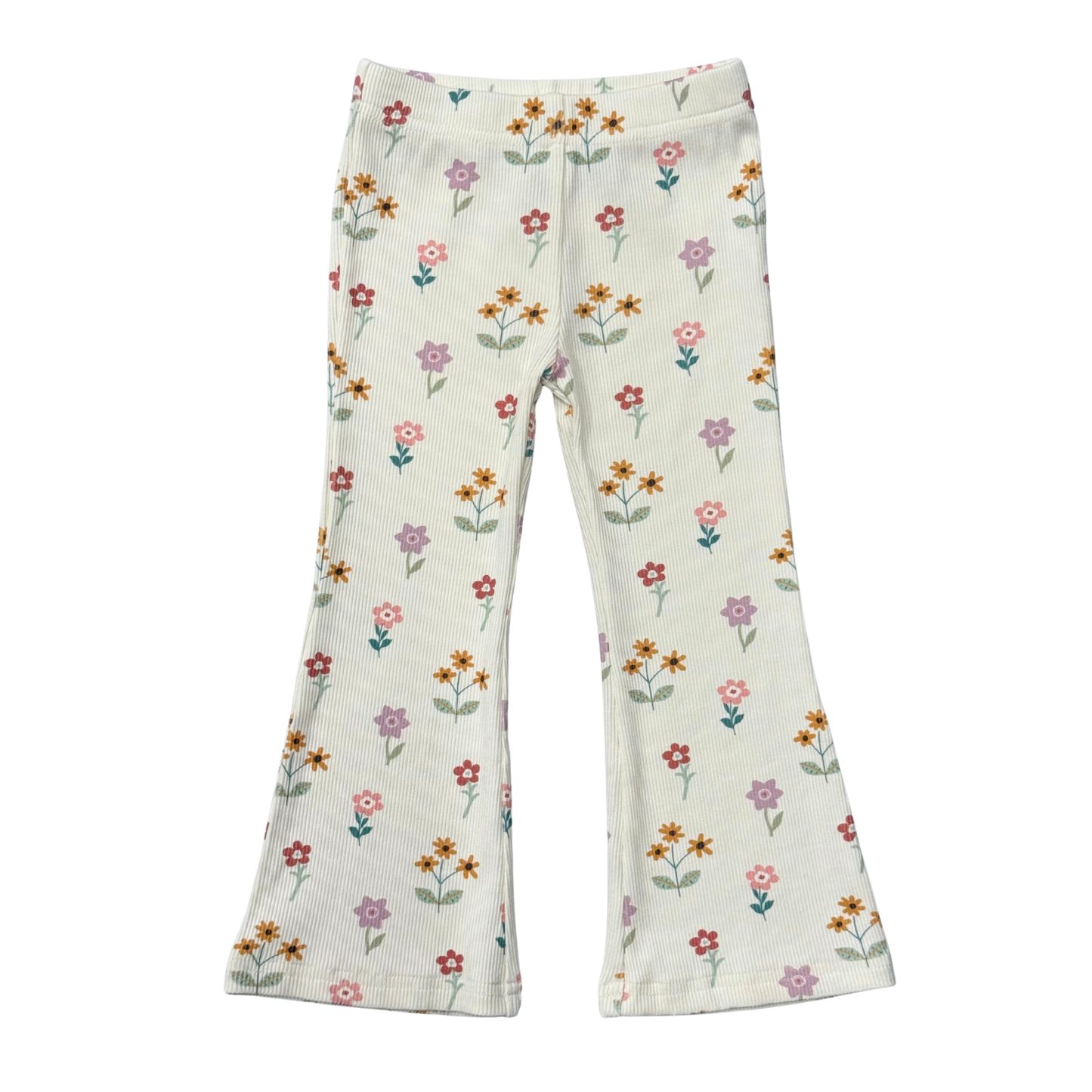 Bamboo Flare Pants - Meadow Bloom
