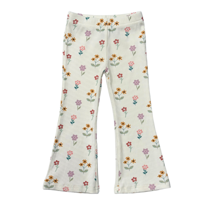 Bamboo Flare Pants - Meadow Bloom