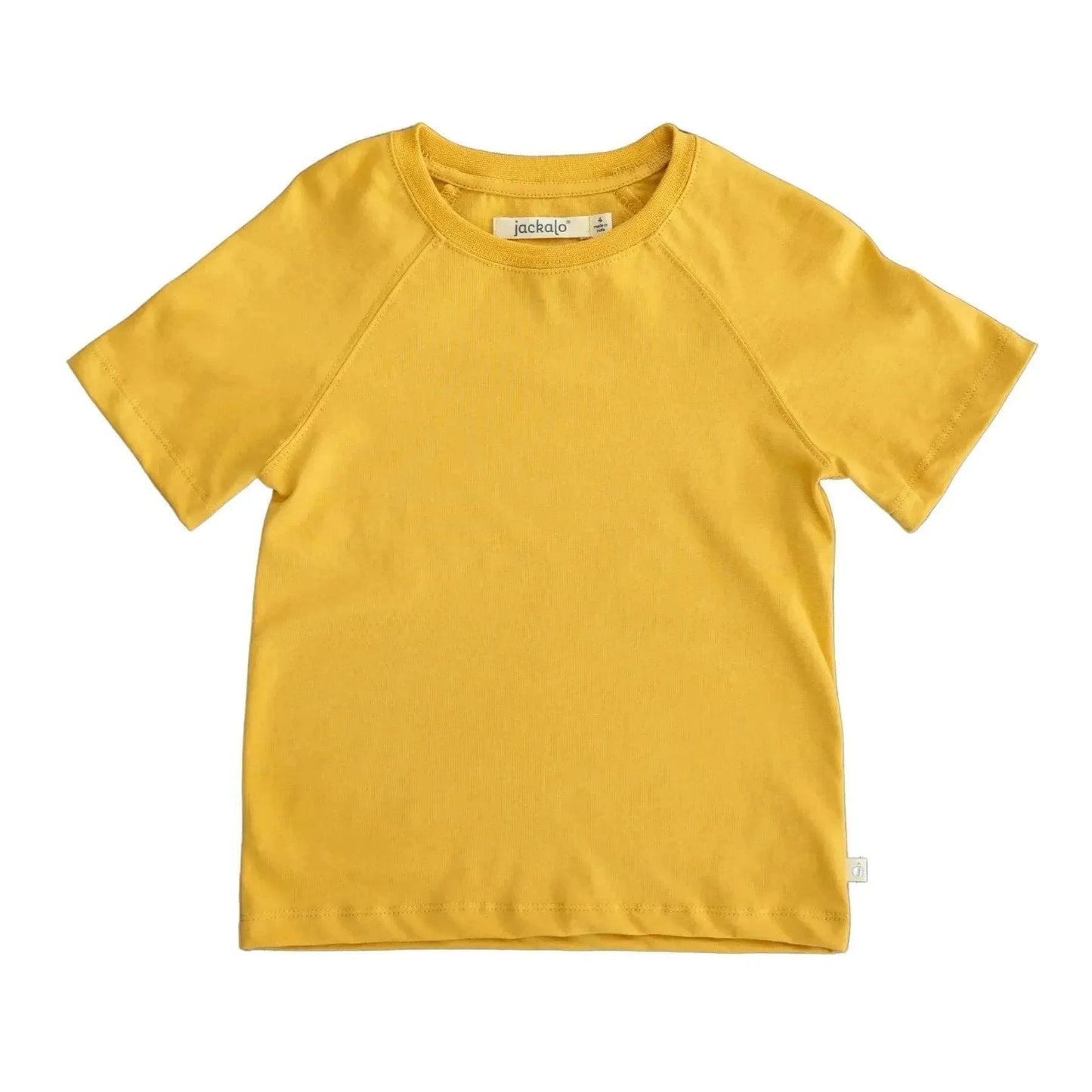 Organic Cotton Raglan Kids T-Shirt | Jackalo