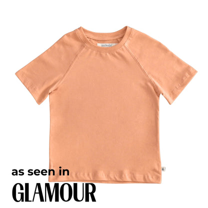 Organic Cotton Raglan Kids T-Shirt | Jackalo