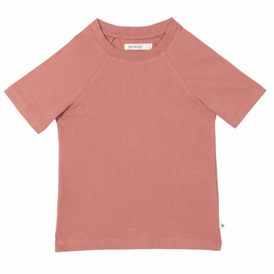 Organic Cotton Raglan Kids T-Shirt | Jackalo