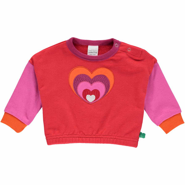 Fred's World organic Heart sweatshirt