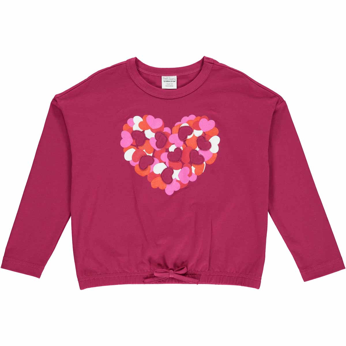 Fred's World organic Long sleeve top- heart