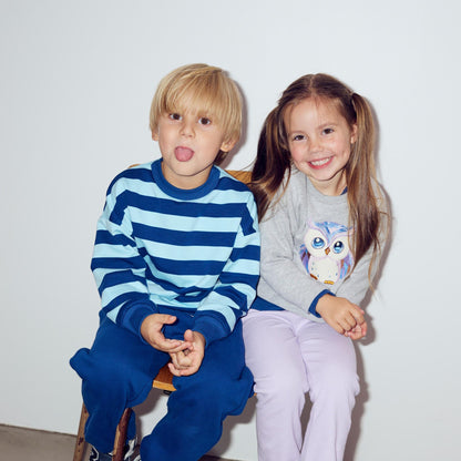 Fred's World Organic Kids' Sweatpants- Navy Blue