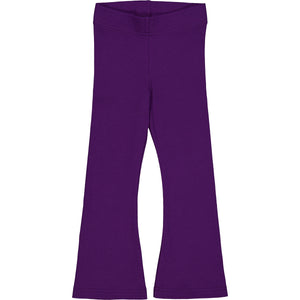 Fred's World Ribbed flare pants- sonic purple