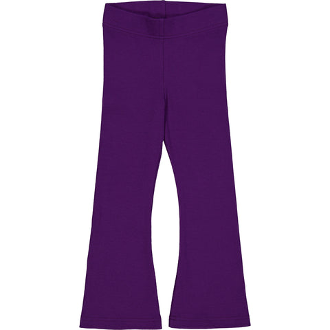 Fred's World Ribbed flare pants- sonic purple