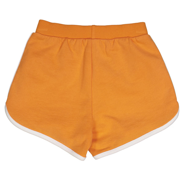 Fred's World organic Sweat shorts- tangerine, back