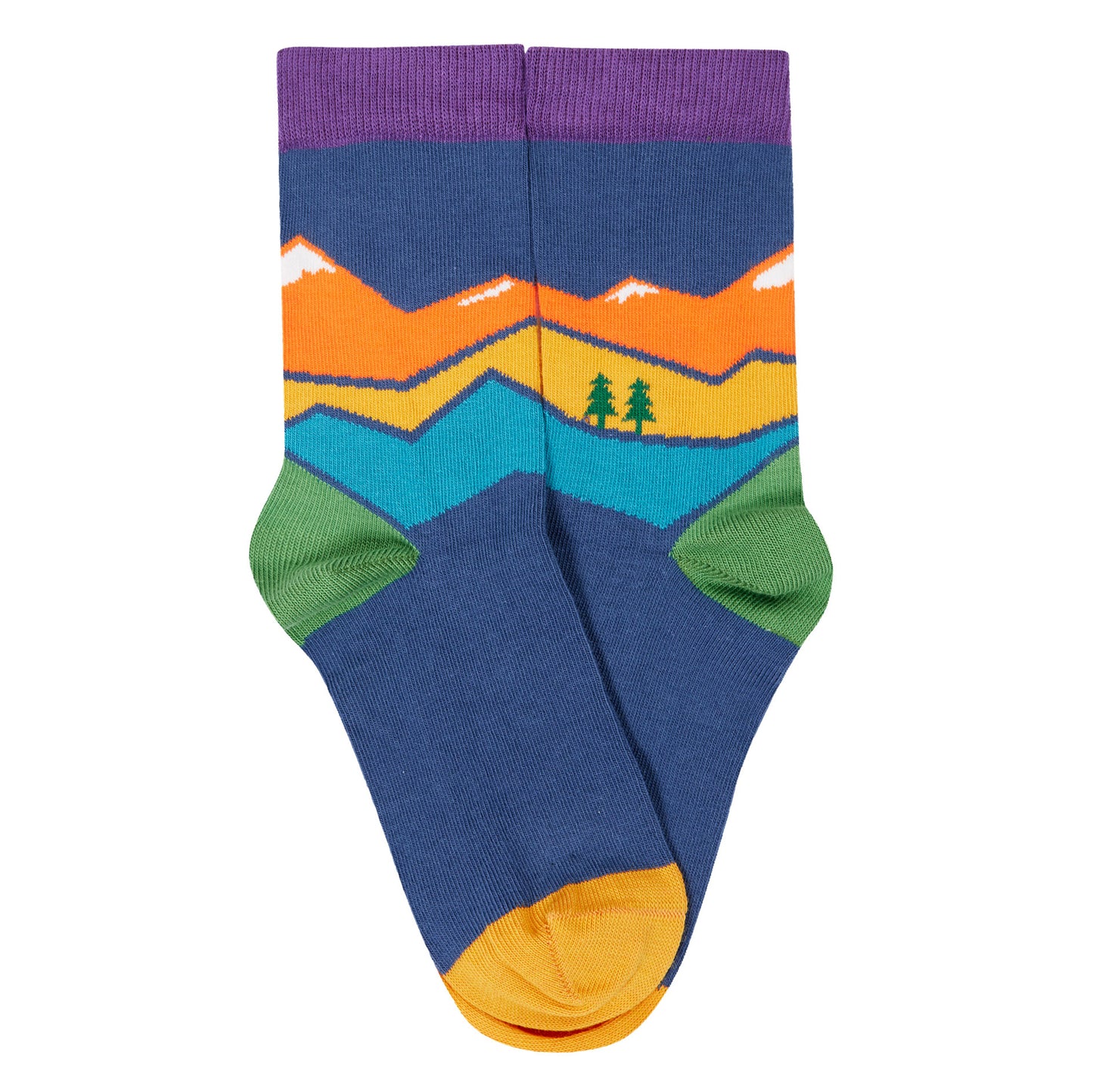 Frugi Organic Boys' Socks 3-Pack- Adventure