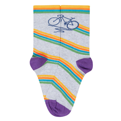 Frugi Organic Boys' Socks 3-Pack- Adventure