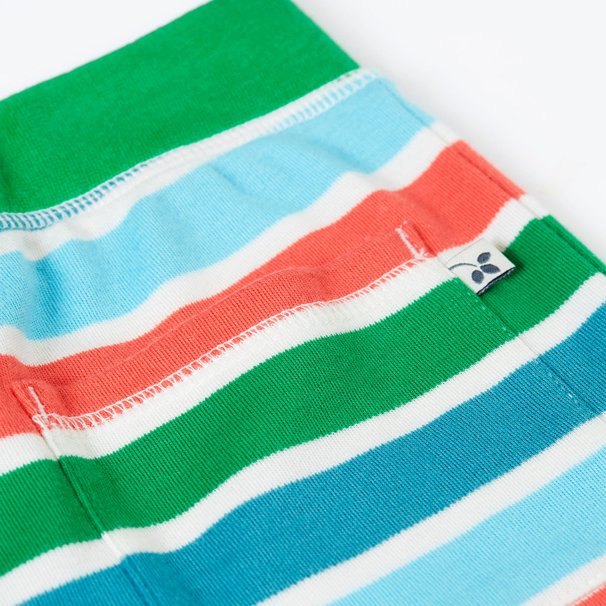 Frugi Breton Stripe Organic Cotton Shorts 