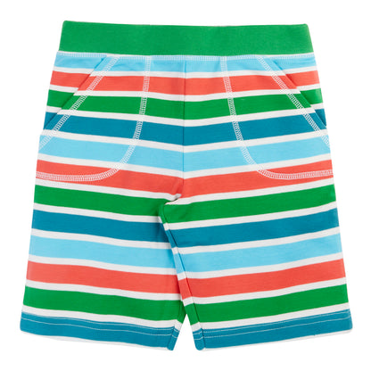 Frugi Breton Stripe Organic Cotton Shorts 