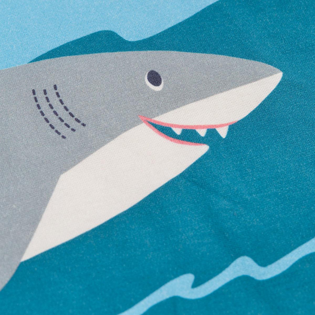 Frugi Sharks Print Organic Cotton T-Shirt