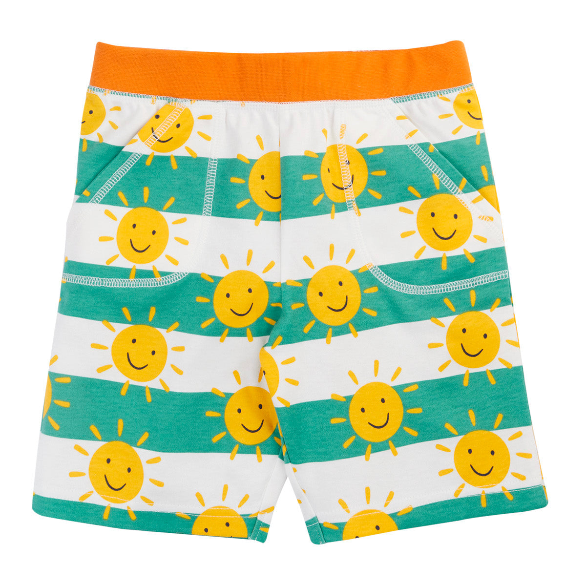 Frugi Sunshine Print Organic Cotton Shorts | Kids Summer Shorts