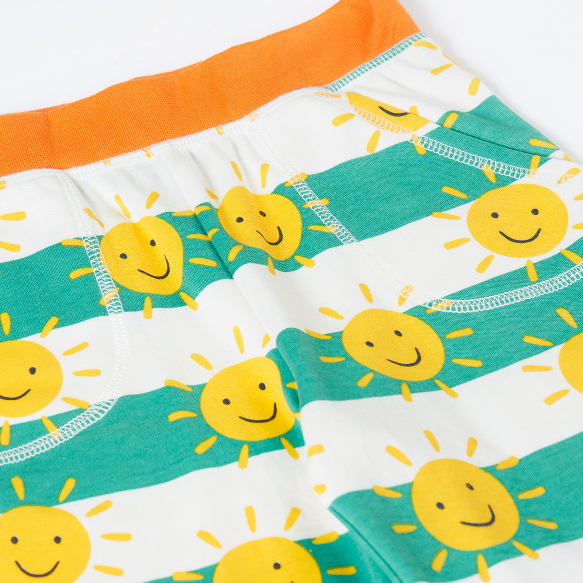 Frugi Sunshine Print Organic Cotton Shorts | Kids Summer Shorts