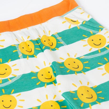 Frugi Sunshine Print Organic Cotton Shorts | Kids Summer Shorts